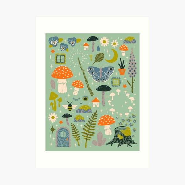 Fairy Garden Art Print