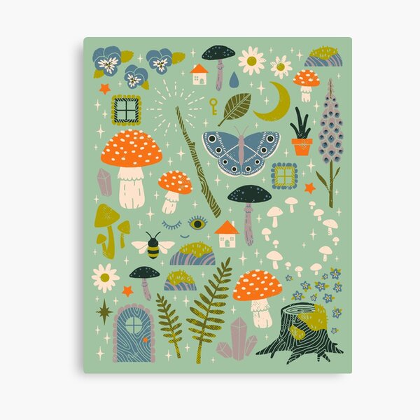 Fairy Garden Canvas Print