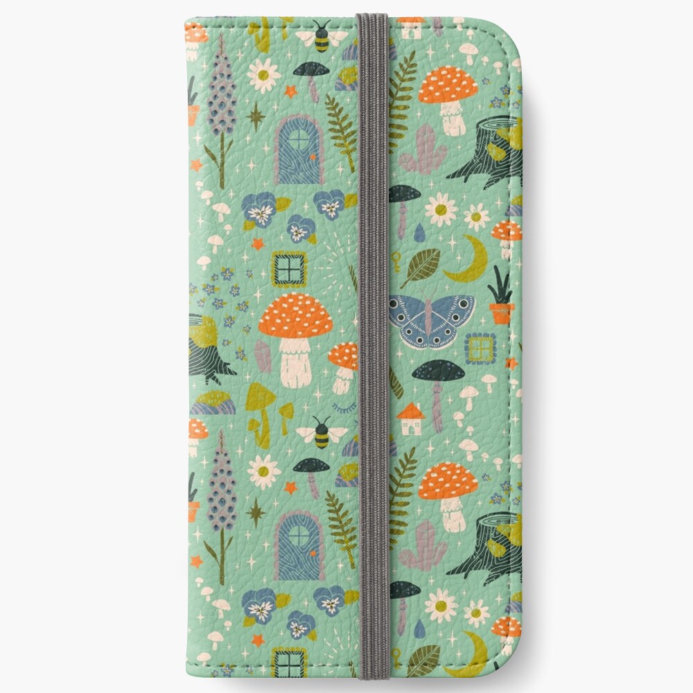 Fairy Garden iPhone Wallet