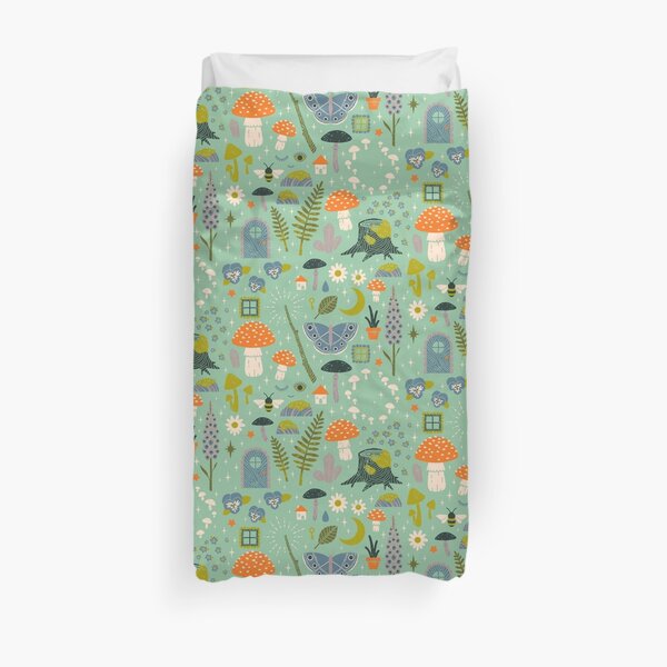 Fairy Garden Duvet Cover