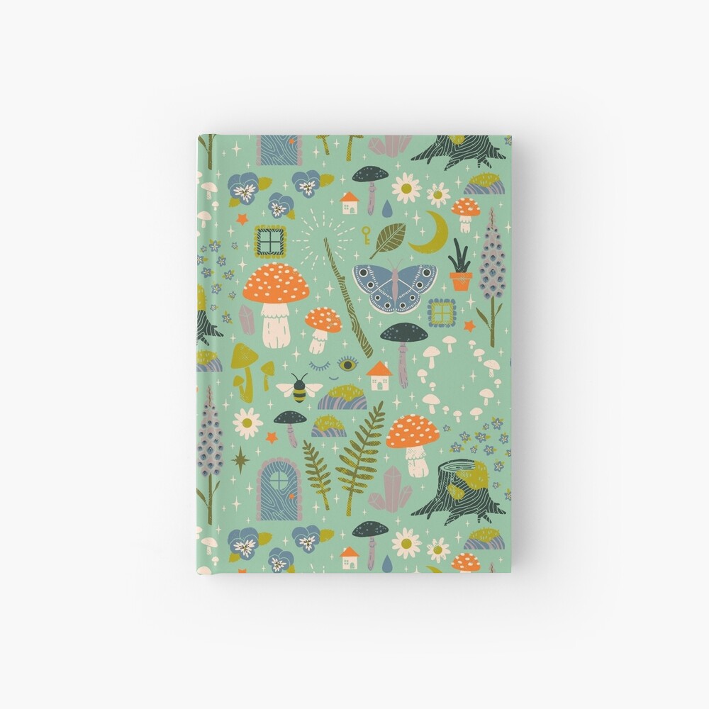 Fairy Garden Hardcover Journal