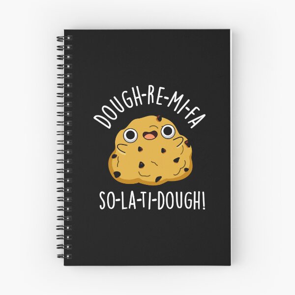 Item preview, Dough-Re-Mi Funny Music Dough Puns (Dark BG) designed and sold by punnybone.
