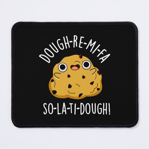 Item preview, Dough-Re-Mi Funny Music Dough Puns (Dark BG) designed and sold by punnybone.