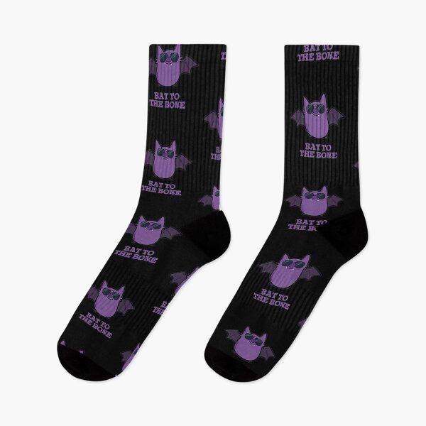 Item preview, Bat To The Bone Funny Animal Puns (Dark BG) designed and sold by punnybone.