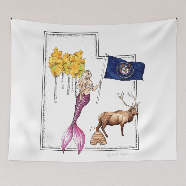 Item preview, Utah Mermaid designed and sold by Elizabeth Weglein.