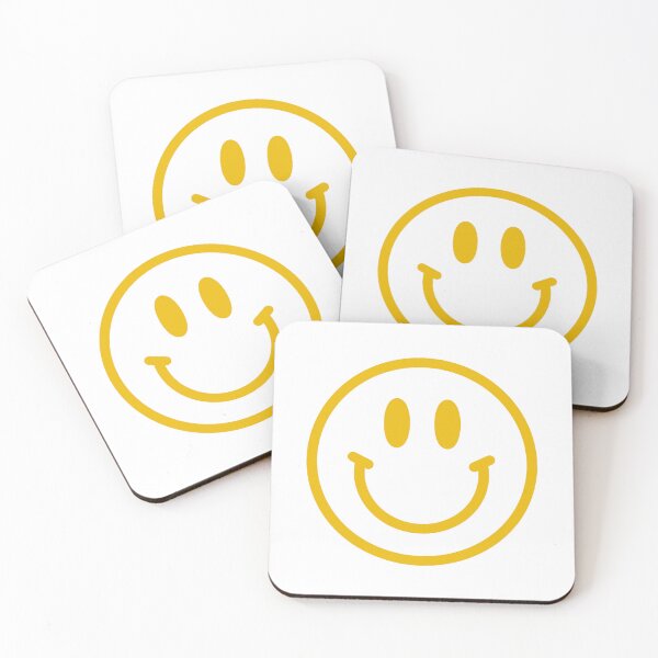 Item preview, Yellow Preppy Smiley Face  designed and sold by meohmymagic.