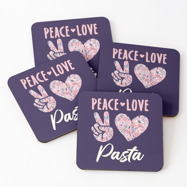 Item preview, Peace Love Pasta designed and sold by jaygo.