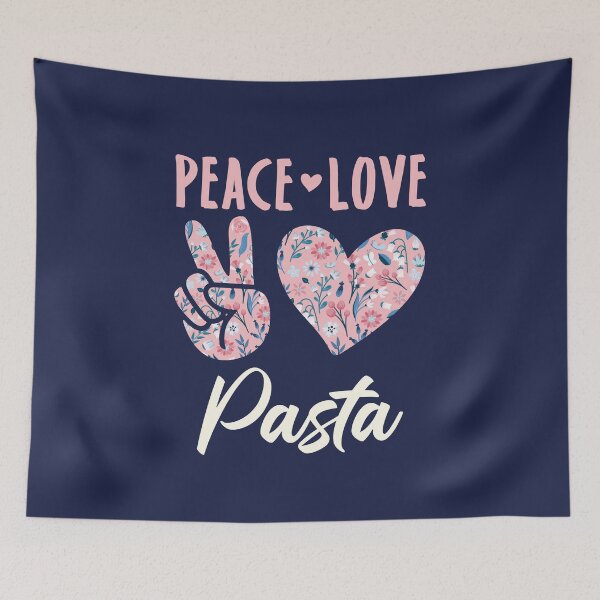 Item preview, Peace Love Pasta designed and sold by jaygo.