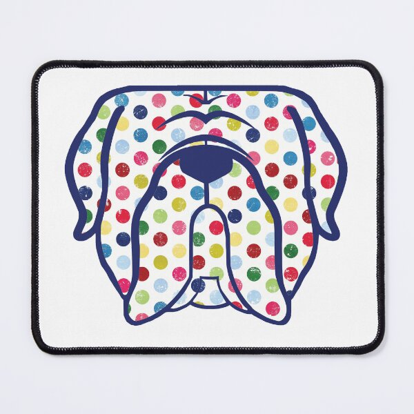 Item preview, Mastiff dog face in polka dots! Dogue de Bordeaux, Bordeaux Mastiff, French Mastiff, cute Mastie designed and sold by smooshfaceutd.
