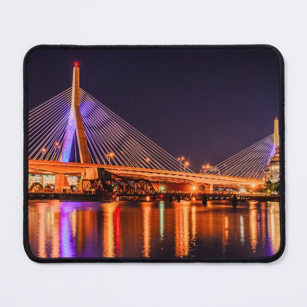 Item preview, Moon light over Zakim bridge designed and sold by LudaNayvelt.