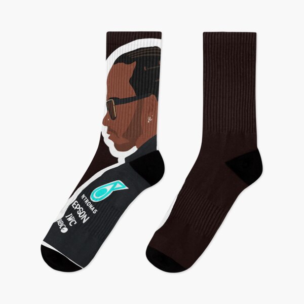 Item preview, Lewis Hamilton for Mercedes at 2021 pre-season testing at Bahrain designed and sold by sashanford.