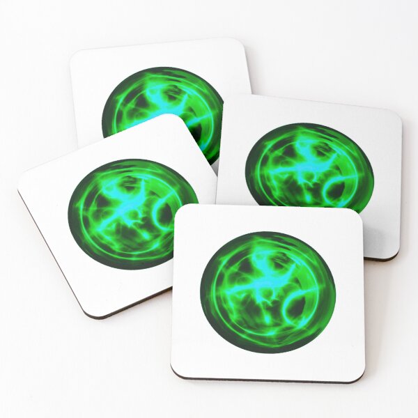 Item preview, Green Futuristic Energy Circle design designed and sold by Dven-Clothes.