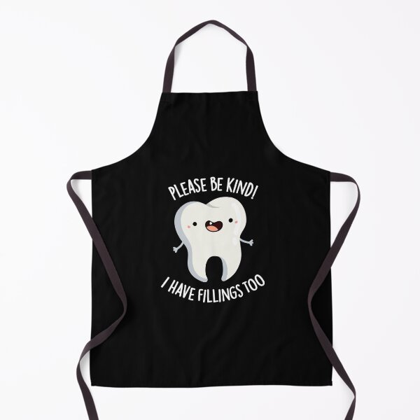 Item preview, Please Be Kind I Have Fillings Too Funny Tooth Puns (Dark BG) designed and sold by punnybone.