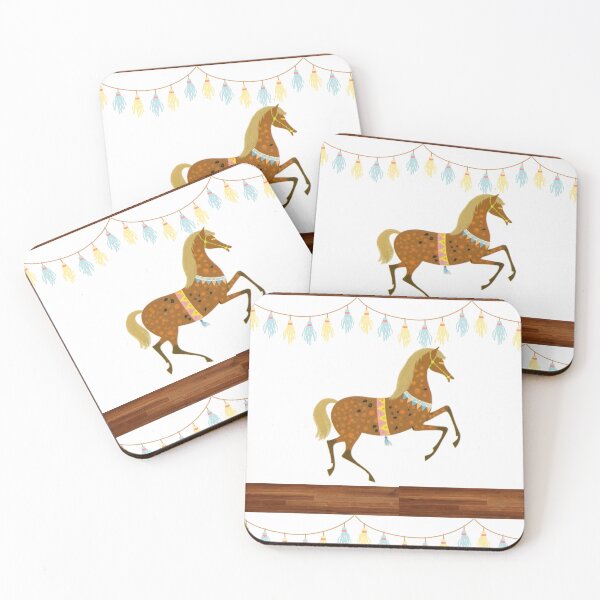 Item preview, Brown horse art collection designed and sold by Thawbiya.