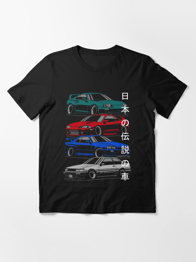 Alternate view of JDM Legends Essential T-Shirt