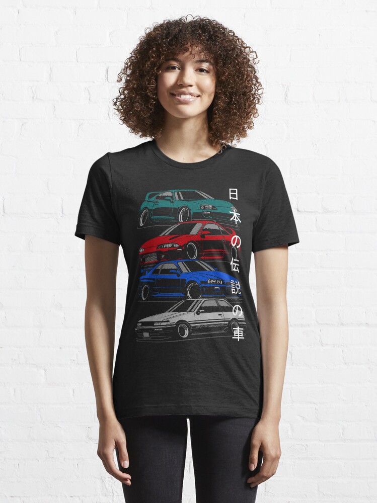 Alternate view of JDM Legends Essential T-Shirt