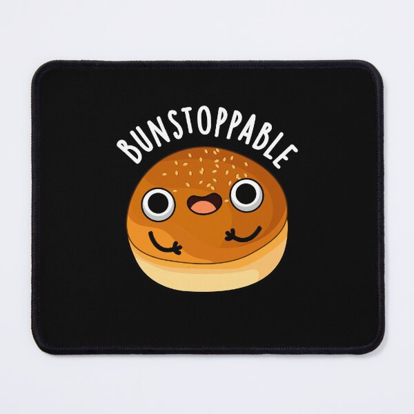 Item preview, Bunstoppable Funny Bun Puns (Dark BG) designed and sold by punnybone.