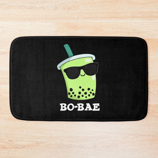 Item preview, Bo-bae Funny Boba Tea Puns (Dark BG) designed and sold by punnybone.