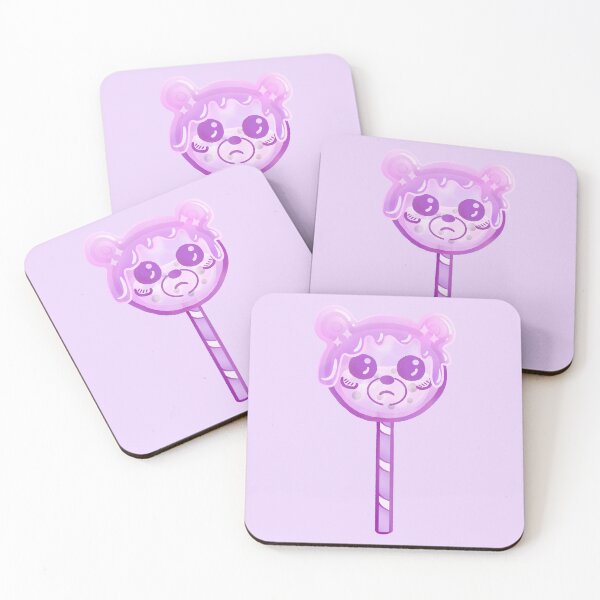 Item preview, Purple Bear Taro Boba lollypop designed and sold by Ralialys.