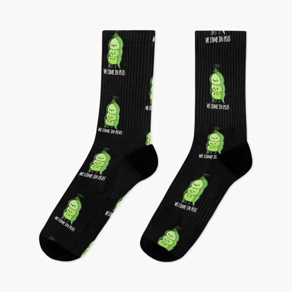 Item preview, We Come In Peas Funny Pea Puns (Dark BG) designed and sold by punnybone.