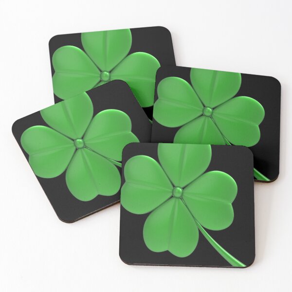 Item preview, Four-leaf clover Shamrock, clover, leaf, flowers designed and sold by JADENMOORES.