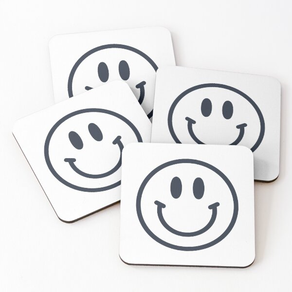 Item preview, Navy Preppy Smiley Face  designed and sold by meohmymagic.