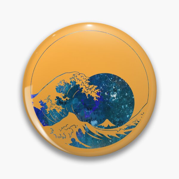 Item preview, The great blue wave blue moon designed and sold by RafaelLima7.