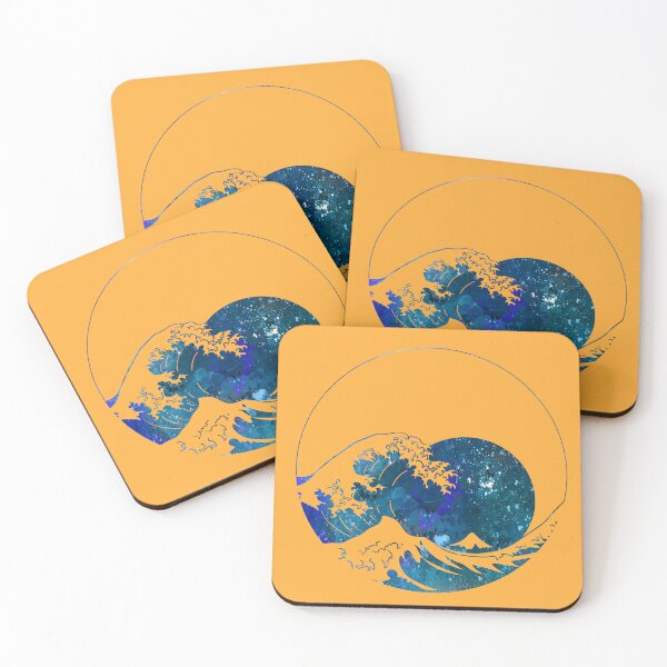 Item preview, The great blue wave blue moon designed and sold by RafaelLima7.