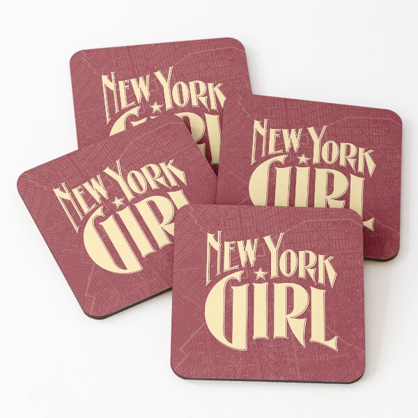 Item preview, New York Girl BURGUNDY designed and sold by GrandeDuc.