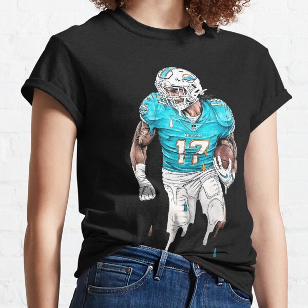 Nike Men's Miami Dolphins Jaylen Waddle #17 Orange T-Shirt