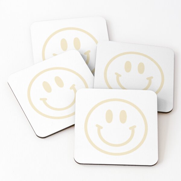 Item preview, Cream Nude Preppy Smiley Face  designed and sold by meohmymagic.