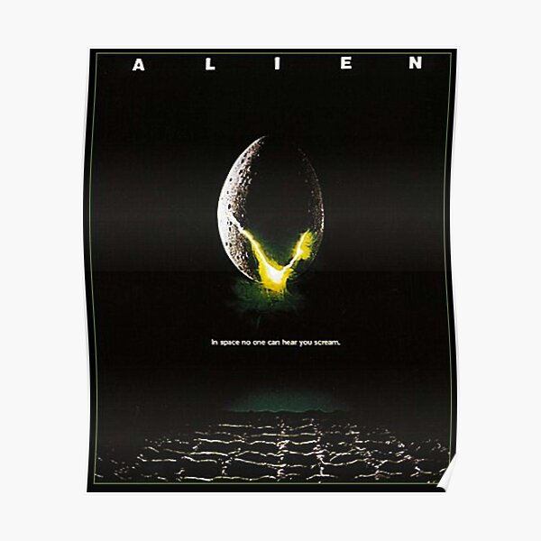 Extraterrestre. Huevo, película, película, cartel. Póster