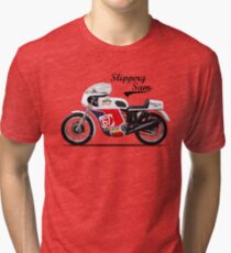 Slippery Sam Production Racer Tri-blend T-Shirt