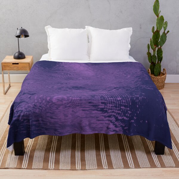 Item preview, Purple Ripples Water Abstract, Raindrops in the Lily Pond designed and sold by mariagram17.