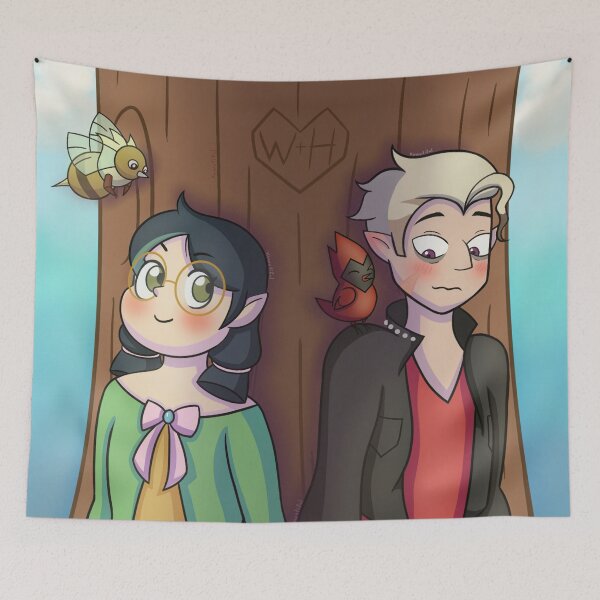 Item preview, Huntlow Fan-Art (Tree Lovers) designed and sold by kuwutiful.