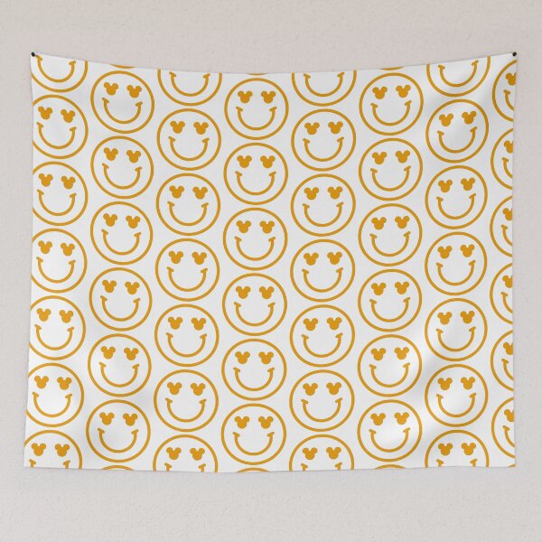 Artikelvorschau, Orange magisches adrettes Smiley-Gesicht entworfen und verkauft von meohmymagic.