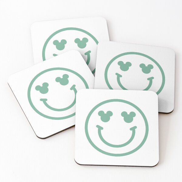 Item preview, Aqua Magical Preppy Smiley Face  designed and sold by meohmymagic.