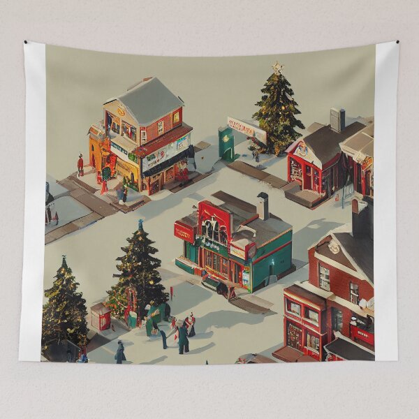 Item preview, Christmas Town 2022 designed and sold by afikreative.