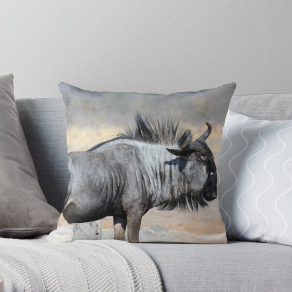 Item preview, Botswana Botswana Chobe National Park Wildebeast Wildebeest Billabong Waterhole Bush designed and sold by eickys.