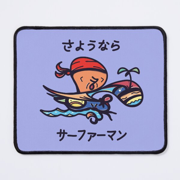 Item preview, Sayonara Surfer man Kanji designed and sold by Alec Buchan.