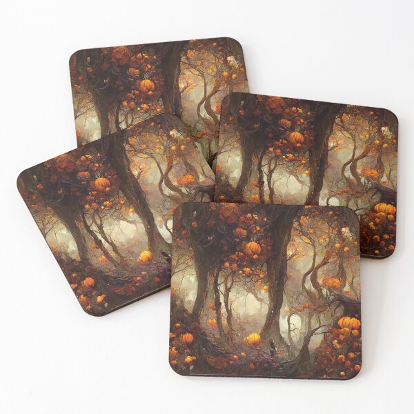 Item preview, Halloween Forest Scene designed and sold by Ghosty-Patterns.