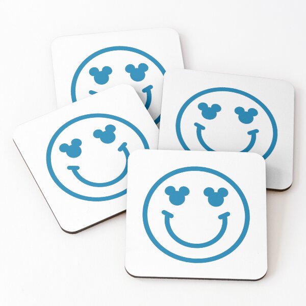Item preview, Bright Blue Magical Preppy Smiley Face  designed and sold by meohmymagic.