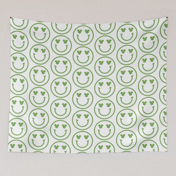 Item preview, Green Magical Preppy Smiley Face  designed and sold by meohmymagic.
