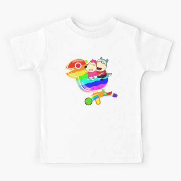 Wolfoo Cartoon Character Kids T-Shirt for Sale by HajimeKambe