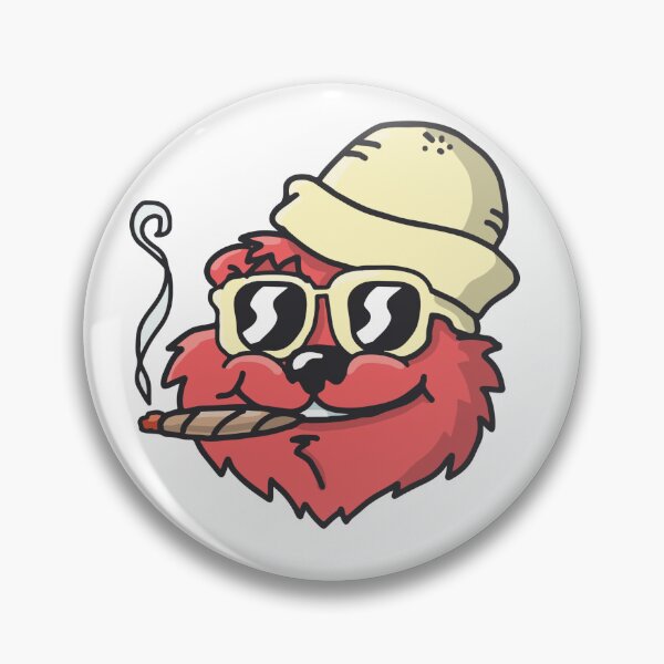 Item preview, Charismatic Smoking Bear Art designed and sold by luizfkaminski.