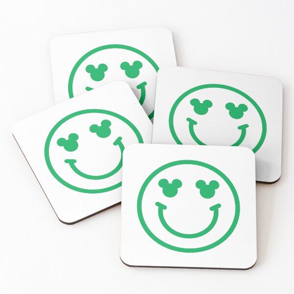 Item preview, Bright Green Magical Preppy Smiley Face  designed and sold by meohmymagic.