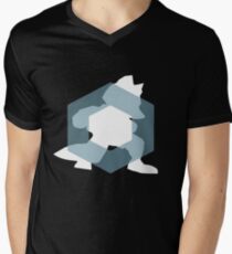 Zen Fox Men's V-Neck T-Shirt