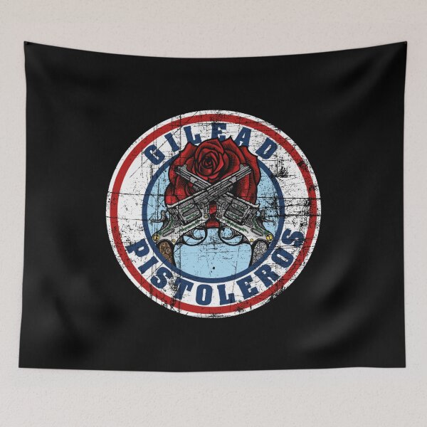 Item preview, Gilead Gunslingers The Dark 19 Ka Gift Fan designed and sold by RiborgJohnsen.