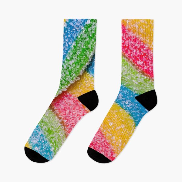Item preview, Rainbow Sour Stripes Candy Photograph designed and sold by patternsoup.