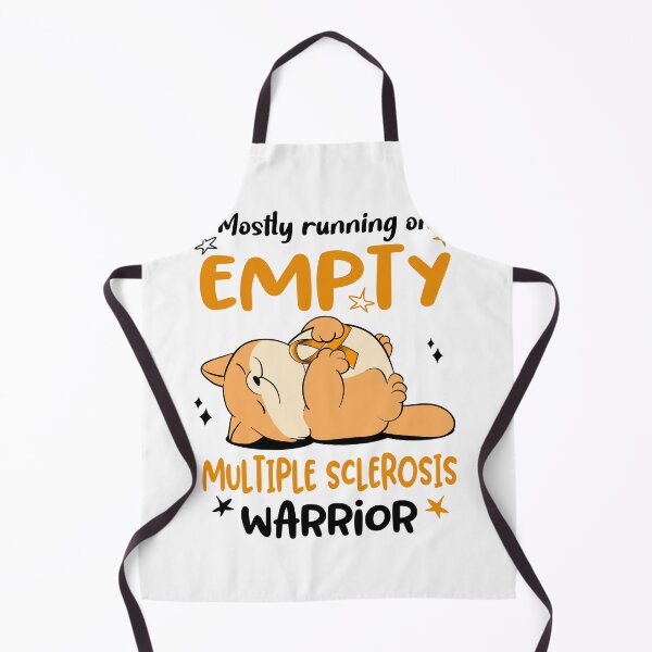 Item preview, Mostly running on Empty Multiple Sclerosis Warrior designed and sold by ElizabethS809.